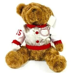 Dan Dee Teddy Bear Embroidered Plush Hug U XXL Brown 17"
